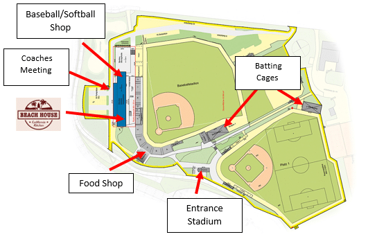 Regensburg Stadium map