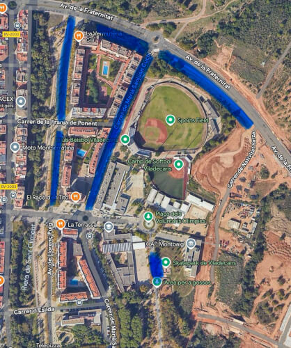Parking at Viladecans